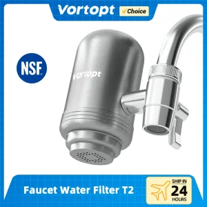 Vortopt Stainless Steel Faucet Drinking Water Filter